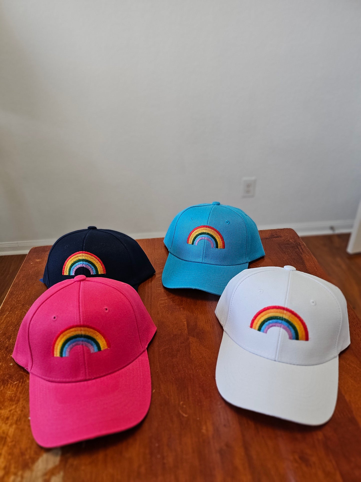 Embroidered "Rainbow" Cap